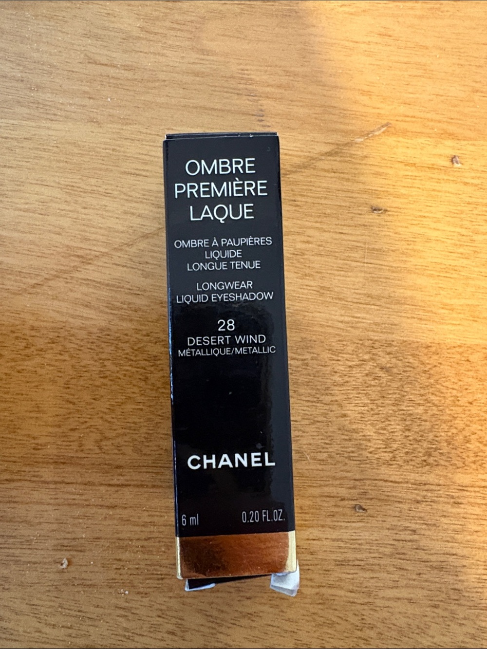 CHANEL Metallic Liquid Eyeshadow — Desert Wind Bronze
